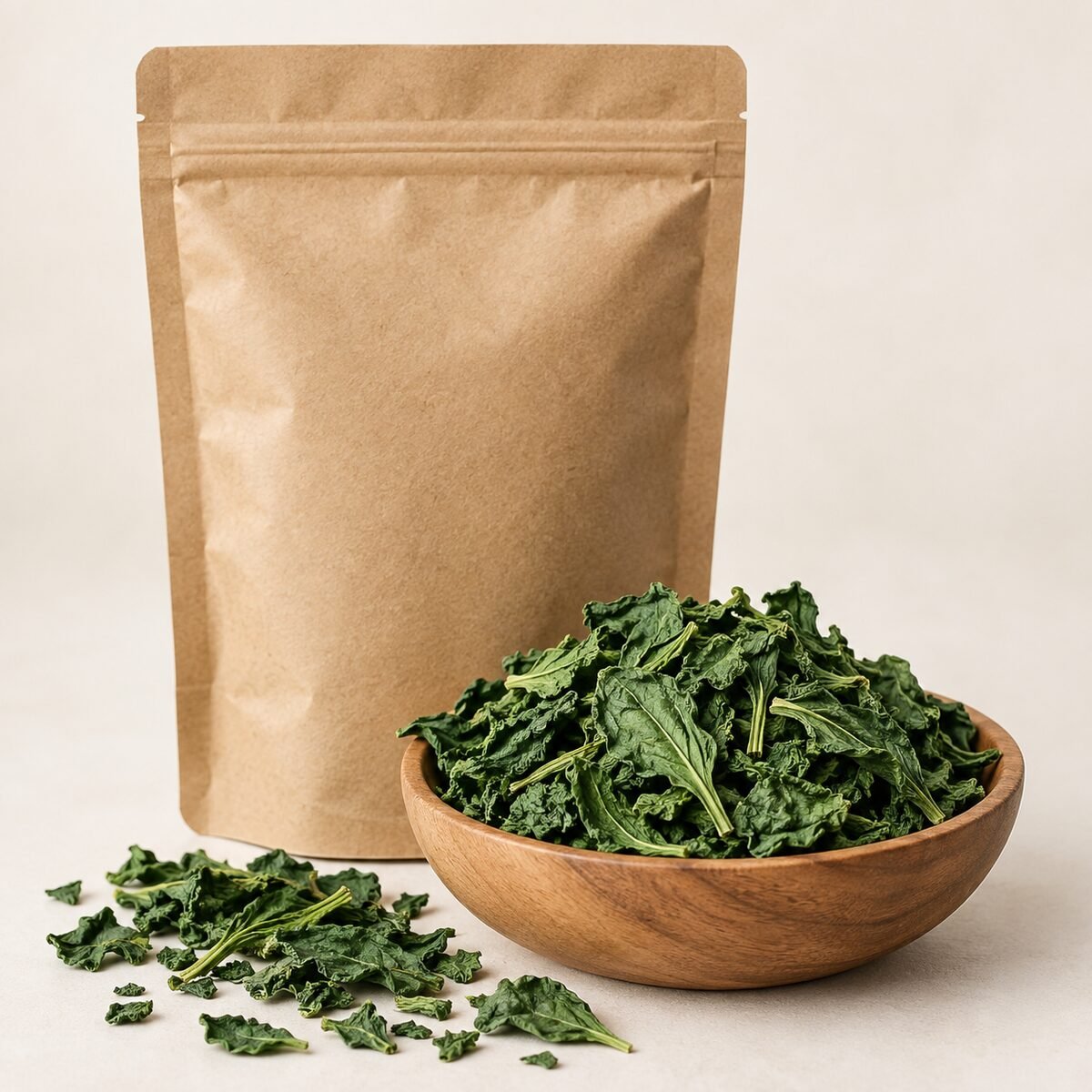Dried Spinach Leaves