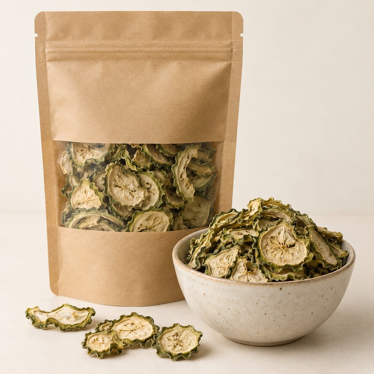 Dried Ridge Gourd (Tori) Slices