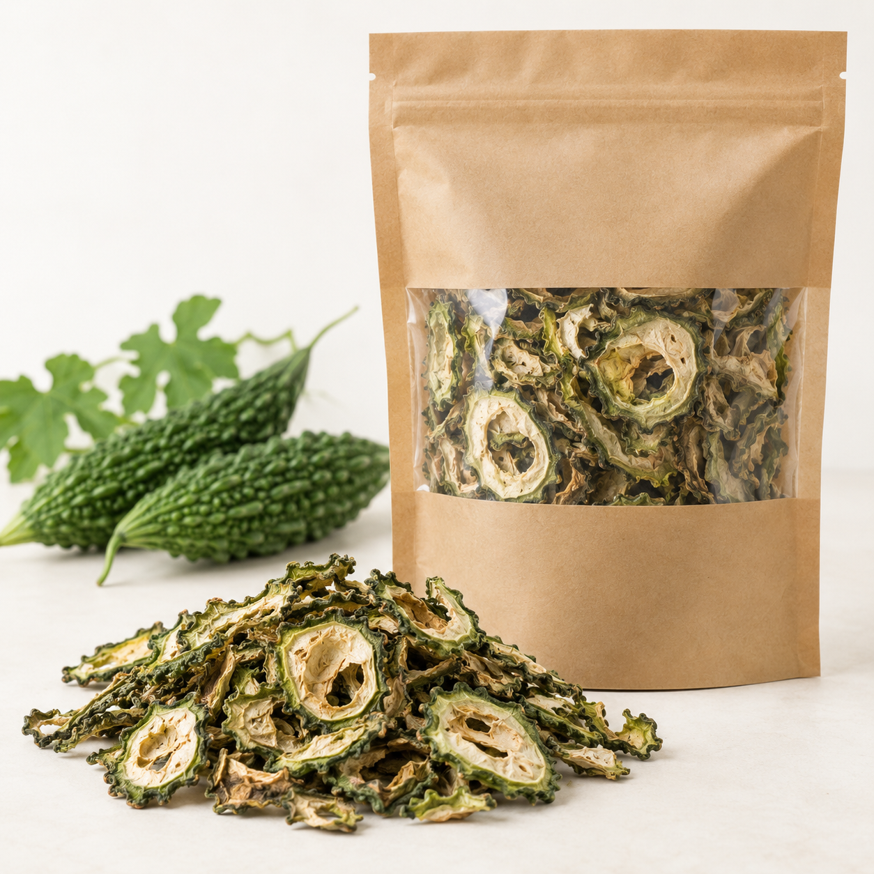 Export Grade B dried bitter gourd karela wholesale catalogue image