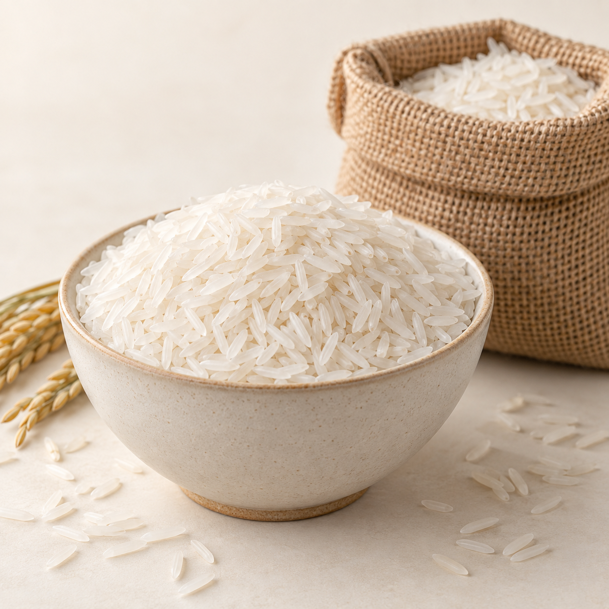 IRRI-6 White Rice illustrative catalogue image for Zaeeka wholesale enquiries