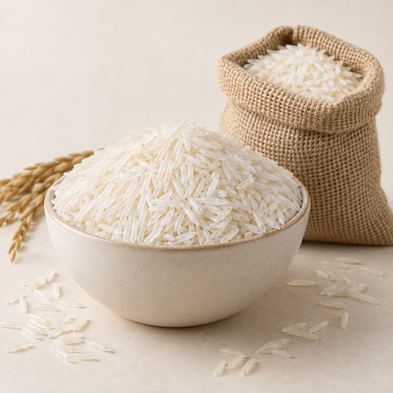 Super Kernel Basmati Rice illustrative catalogue image for Zaeeka wholesale enquiries