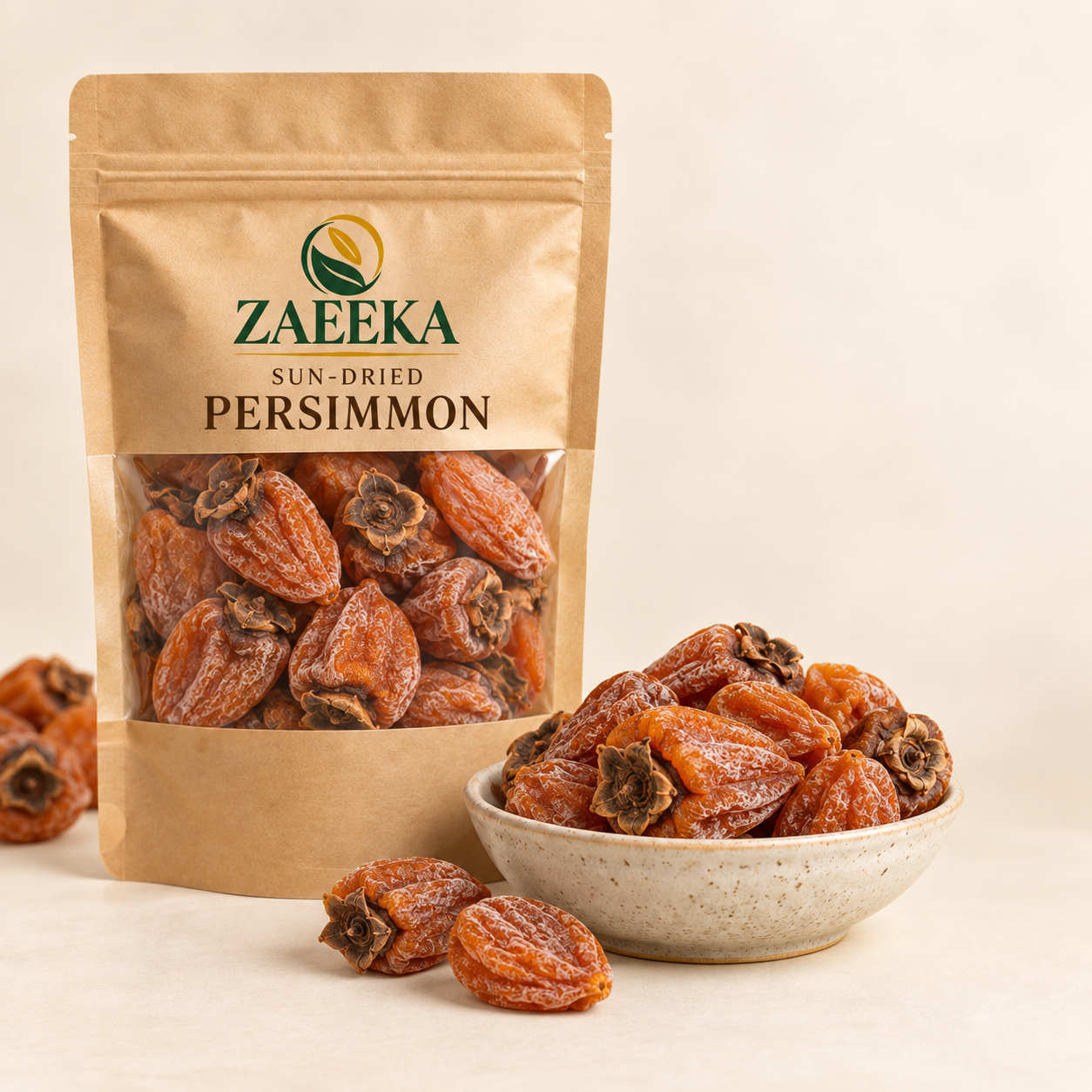Sun-Dried Persimmon (Premium) in Zaeeka packaging